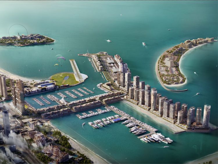 First two yachts drop in at Dubai's all-new Harbour Marina